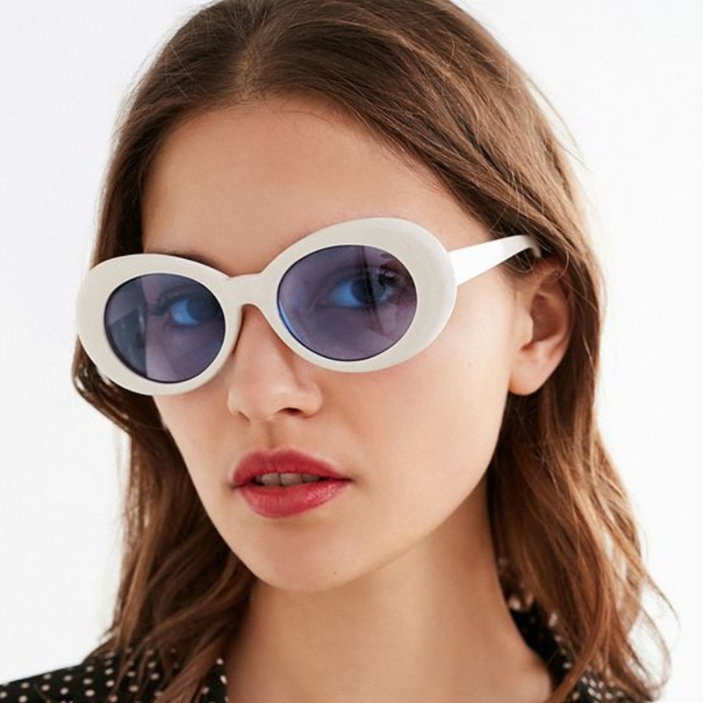 NWT Cobain 90's Oval Oversized Vintage Sunglasses